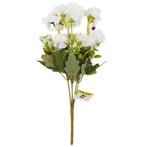 Buquê de Camélia Artificial 35cm em Plástico Bella Garden