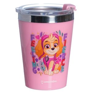 Copo Snap Skye Patrulha Canina 300ml em Aço Inox Zona Criativa