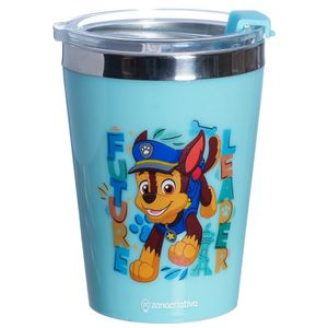 Copo Snap Chase Patrulha Canina 300ml em Aço Inox Zona Criativa