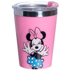 Copo Snap Minnie Mouse 300ml em Aço Inox Zona Criativa