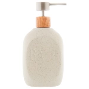 Porta Sabonete Líquido Granilite 430ml em Cerâmica Lyor