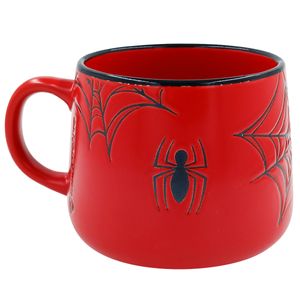 Caneca Spiderman 500ml em Cerâmica Zona Criativa