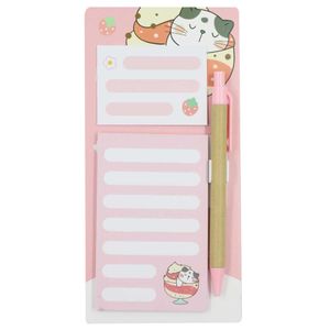 Bloco de Anotação Gatinho C/ Caneta 9,8x20cm em Papel Interponte