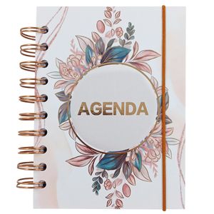 Agenda Permanente Folhas 11,2x15cm em Papel Interponte