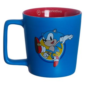 Caneca Buck Sonic 400ml em Cerâmica Zona Criativa