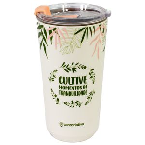 Copo Sky Jardinagem 500ml em Aço Inox Zona Criativa