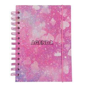 Agenda Permanente Glitter 13,7x19cm em Papel Interponte