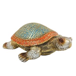 Tartaruga Decorativa 6x15cm em Resina Youbai