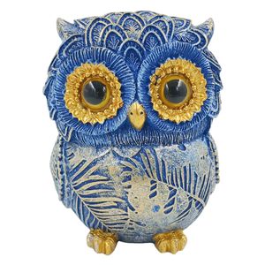 Coruja Decorativo 10x7cm em Resina Youbai
