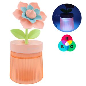 Umidificador de Ambiente Flor 21cm em Plástico Lila Cosméticos