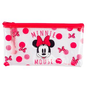 Estojo Slim Minnie Mouse 21x11cm em PVC Taimes