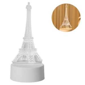 Luminária Torre Eifel 3D 20,3x10,2cm em Plástico Top Útil