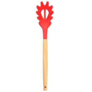 Pegador de Massas C/ Cabo Madeira 30cm em Silicone Monaliza