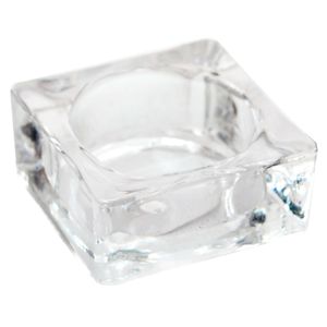Porta Vela Quadrado 5,3x2,3cm em Vidro Freecom