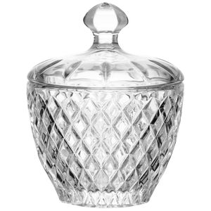 Potiche Decorativo 8,5x11cm em Cristal Lyor