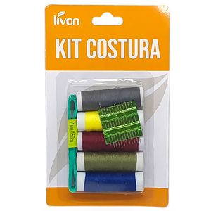 Kit Costura 7 Peças em Plástico Livon