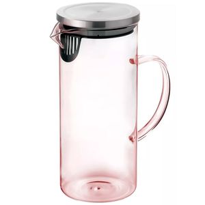 Jarra Turmalina C/ Tampa 1,8L em Vidro Unik
