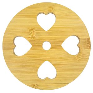 Descanso de Panela Redondo 18cm em Bambu Fu Xing