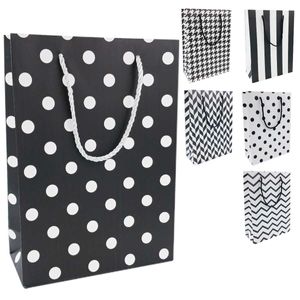 Sacola P/ Presente Estampada 24x31cm em Papel Tokyo Design