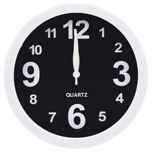 Relógio de Parede Decorativo 15cm em Plástico Fu Xing