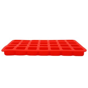 Forma de Gelo 14,7x24,5cm em Silicone Fu Xing