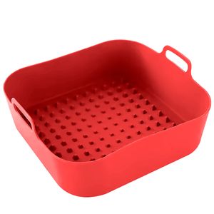 Forma P/ Air Fryer Quadrada 7,5x21cm em Silicone Fu Xing