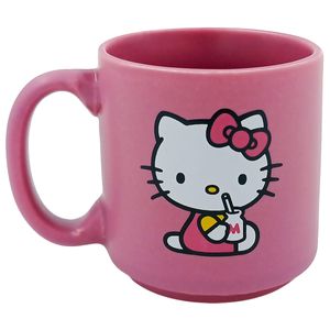 Mini Caneca Hello Kitty 100ml em Cerâmica Zona Criativa