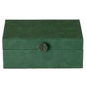 Caixa Retangular Esmeralda 25x16cm em MDF Paramount