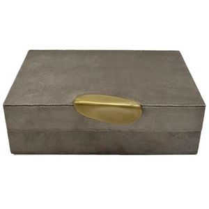 Caixa Retangular Decorativa 36x18cm em MDF Paramount