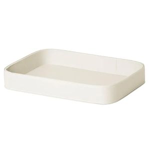 Bandeja Retangular Marfim 36x24cm em MDF Paramount
