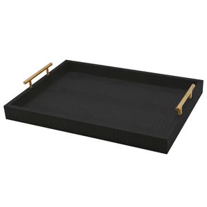 Bandeja Retangular C/ Alça 48x35cm em MDF Paramount