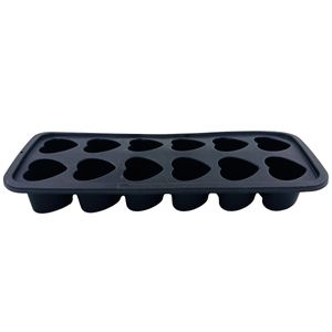 Forma de Gelo Coração 26x11cm em Silicone Wincy
