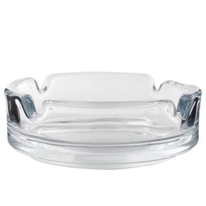 Cinzeiro Redondo Denver 11x3,5cm em Vidro Kehome