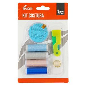 Kit Costura 7 Peças em Plástico Livon