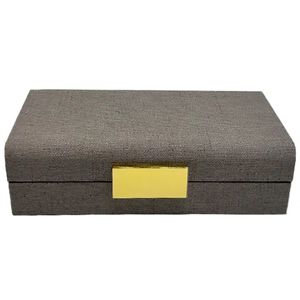 Caixa Retangular Gelo 26x13cm em MDF Paramount