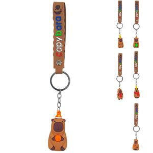 Chaveiro Capivara 4,5cm em Borracha Megagift