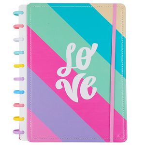Caderno de Discos Color 20x26cm em Papel Dcarte