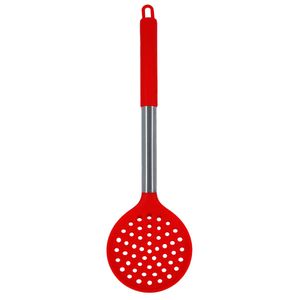 Escumadeira C/ Cabo Inox 35cm em Silicone Unihome