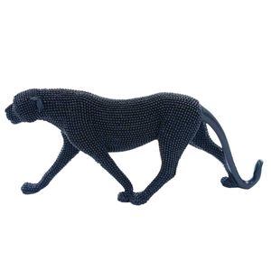 Leopardo Decorativo 25x12cm em Resina Youbai