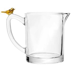Leiteira Golden Bird 250ml em Cristal Wolff