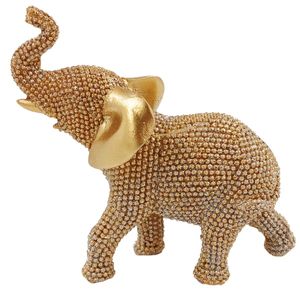 Elefante Decorativo 13x11cm em Resina Youbai