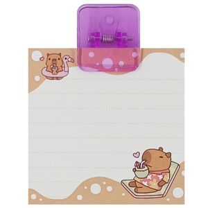 Bloco de Anotação Capivara 7,5x7,5cm em Papel Michael Judi