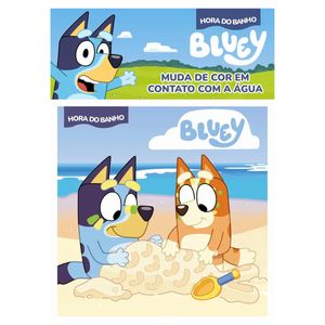 Livro de Banho Bluey 15cm em Plástico Editora Online