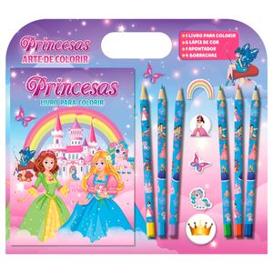 Livro P/ Colorir Princesas 28x31cm em Papel Editora Online