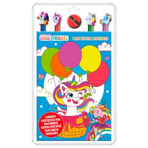 Livro Prancheta Divertida Unicórnio 22cm em Papel Editora Online