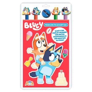 Livro Prancheta Divertida Bluey 22cm em Papel Editora Online