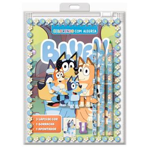 Livro P/ Colorir Bluey 17,5x23cm em Papel Editora Online