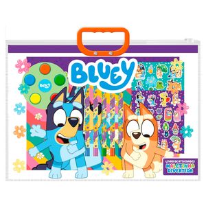 Livro P/ Colorir Bluey C/ Maleta 35x27cm em Papel Editora Online