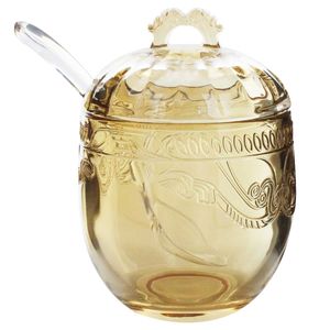 Açucareiro Imperial C/ Colher 240ml em Vidro Lyor