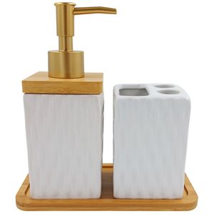Kit Banheiro 3 Peças em Porcelana FWB